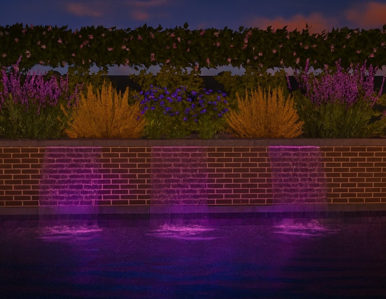 Custom vinyl liner pool design in Metro Atlanta